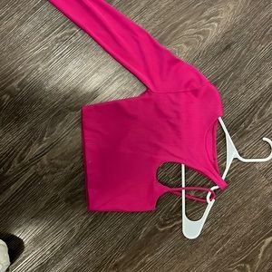 Pull & Bear one shoulder cut out top